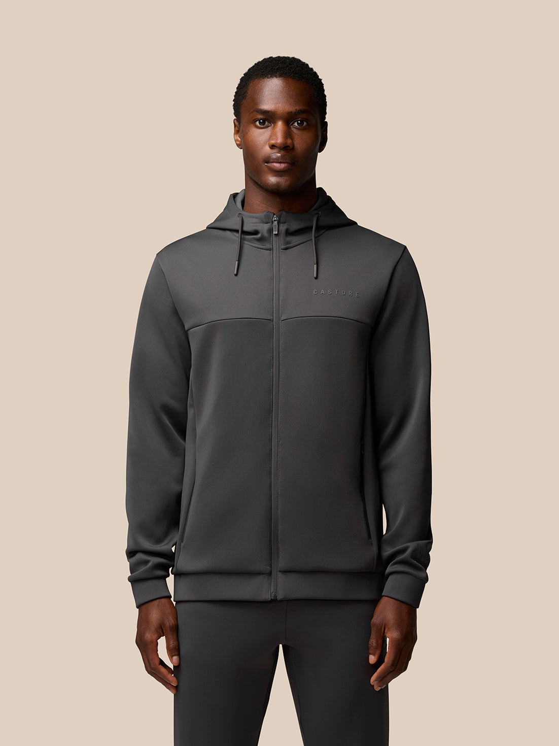 Flex Lifestyle Full Zip - Charcoal