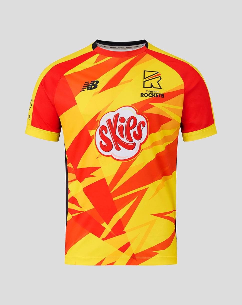 Trent Rockets Junior Replica Playing Shirt