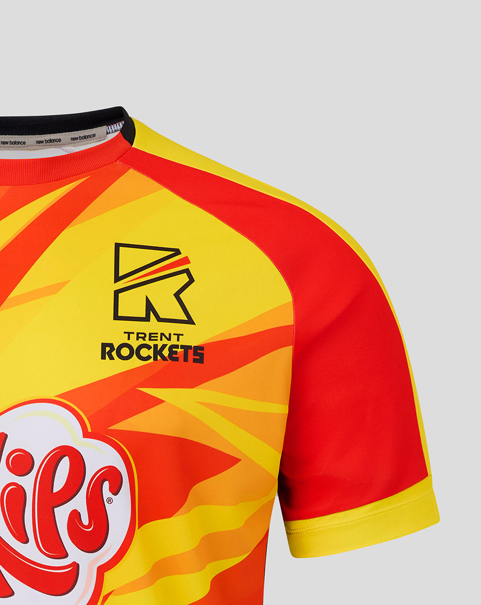 Trent Rockets Junior Replica Playing Shirt