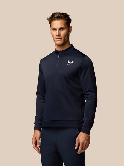 Golf Club Classic Quarter Zip Top - Midnight Navy