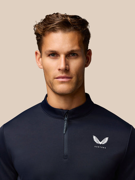 Golf Club Classic Quarter Zip Top - Midnight Navy