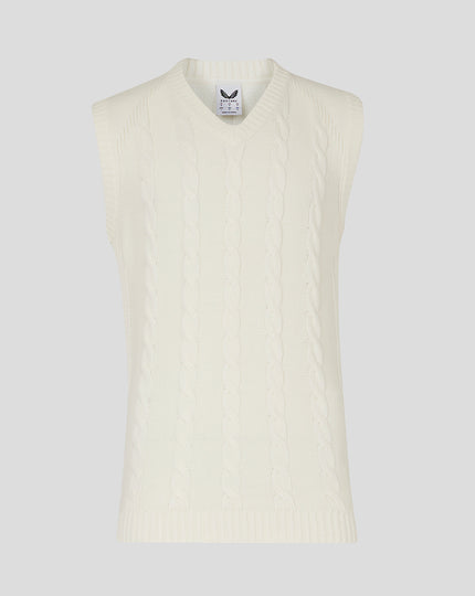Adult Knitted Sleeveless Cricket Sweatshirt