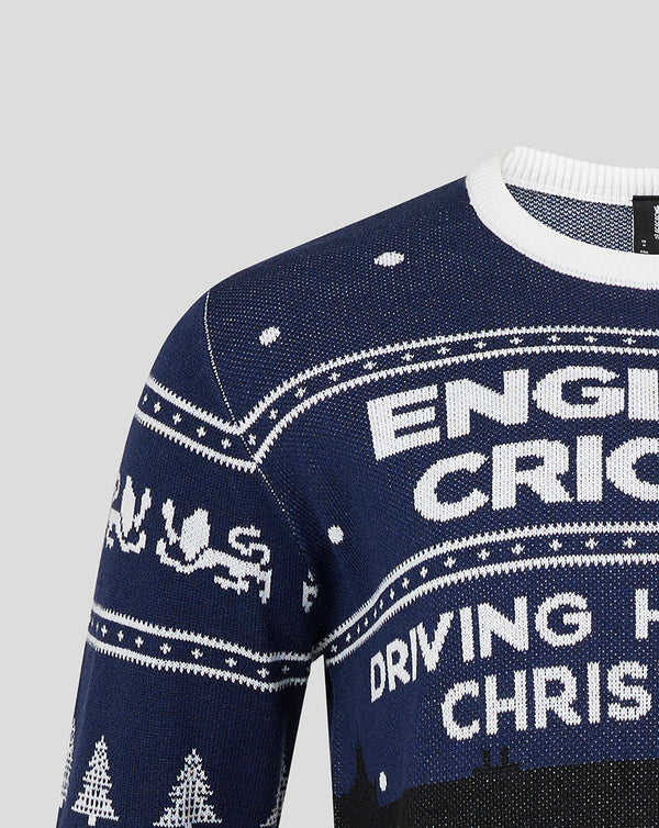 23/24 England Cricket Christmas Jumper Castore ECB