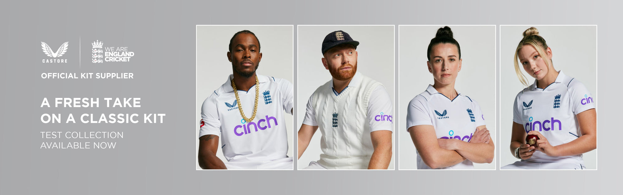 England Cricket Test Match Kit
