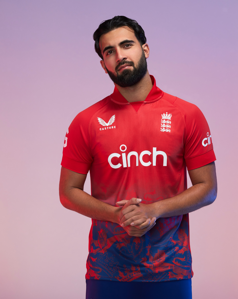 Pink england hot sale cricket shirt