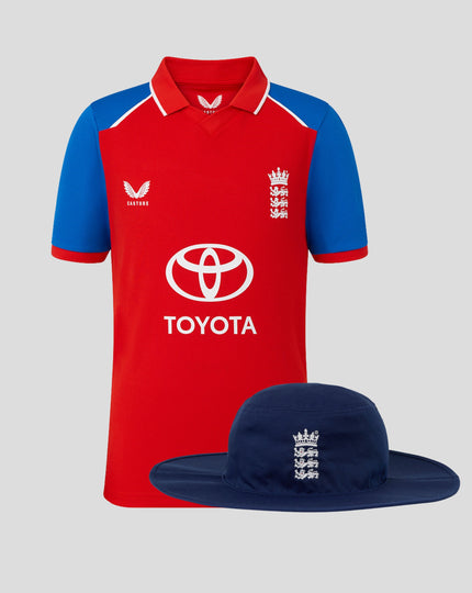Junior 26/27 T20 Shirt And Hat Bundle - Worth £100
