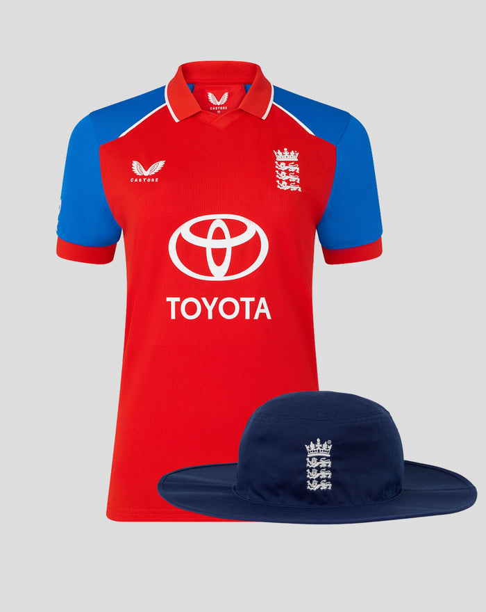 Women's 26/27 T20 Shirt And Hat Bundle - Worth £110