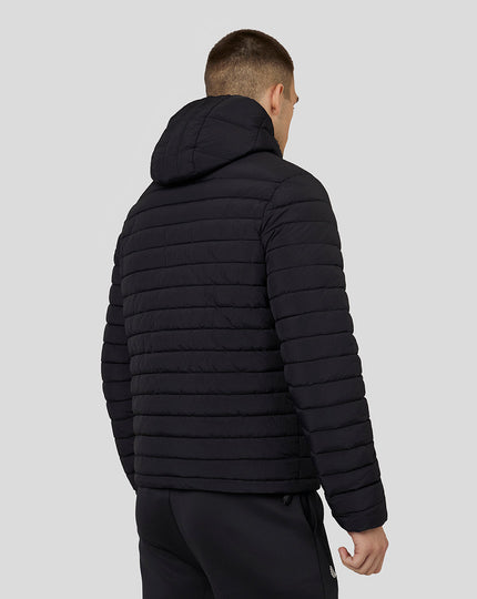 Men’s Hooded Puffer Jacket – Black