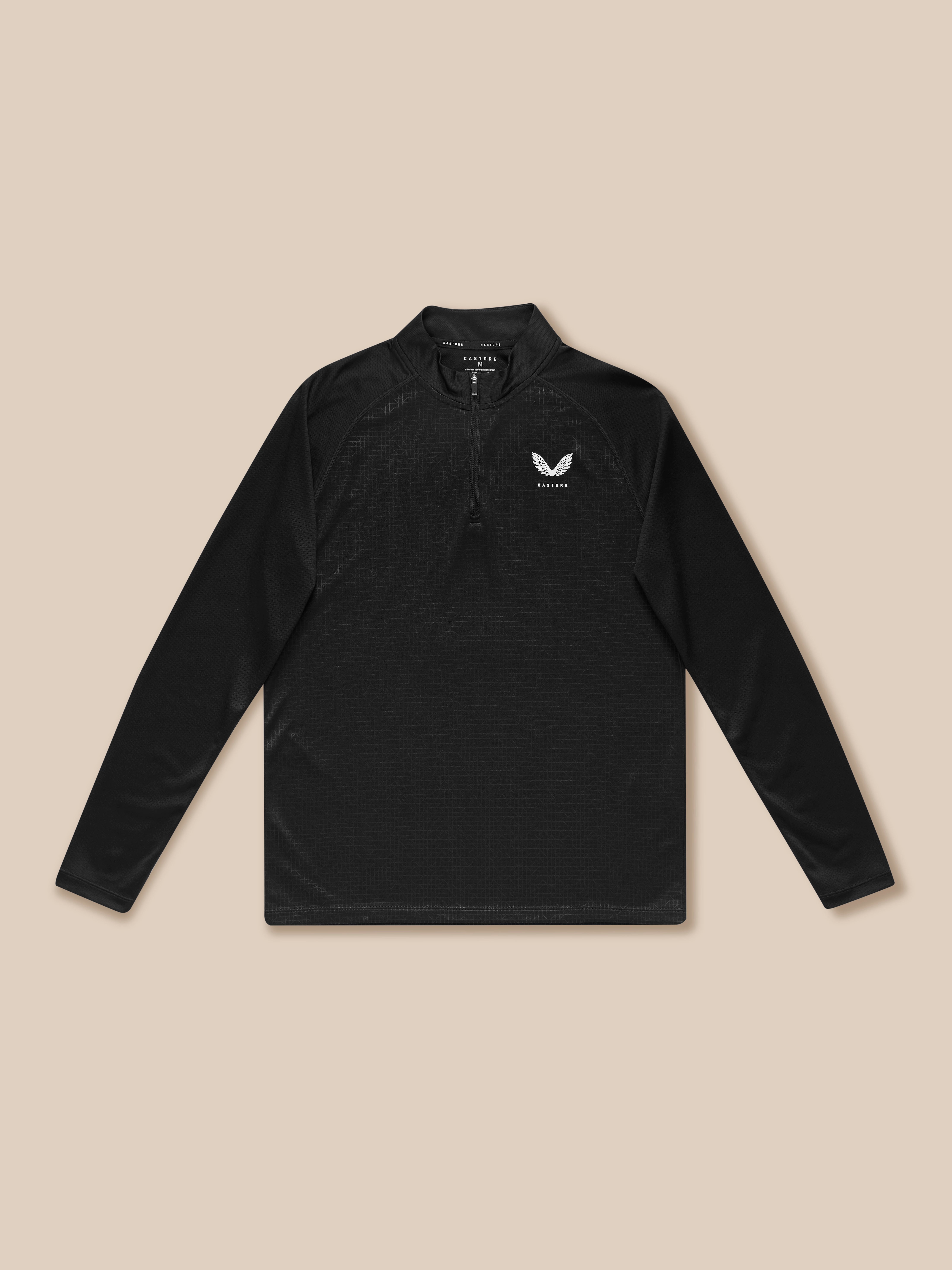 Adapt Training 1/4 Zip Top - Black