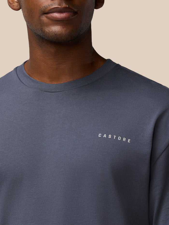 Flex Cotton T-Shirt- Pewter/Alloy