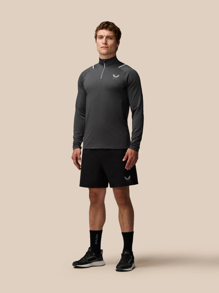 Apex Training Winterised 1/4 Zip Top - Charcoal