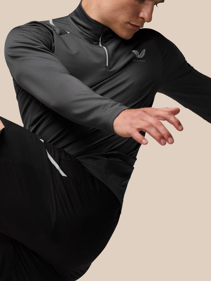 Apex Training Winterised 1/4 Zip Top - Charcoal