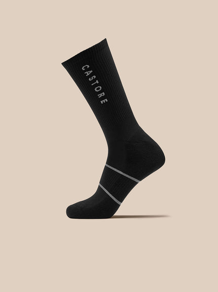 Active 3 Pack Crew Socks - Black