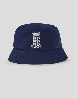 England Cricket Bucket Hat - Navy