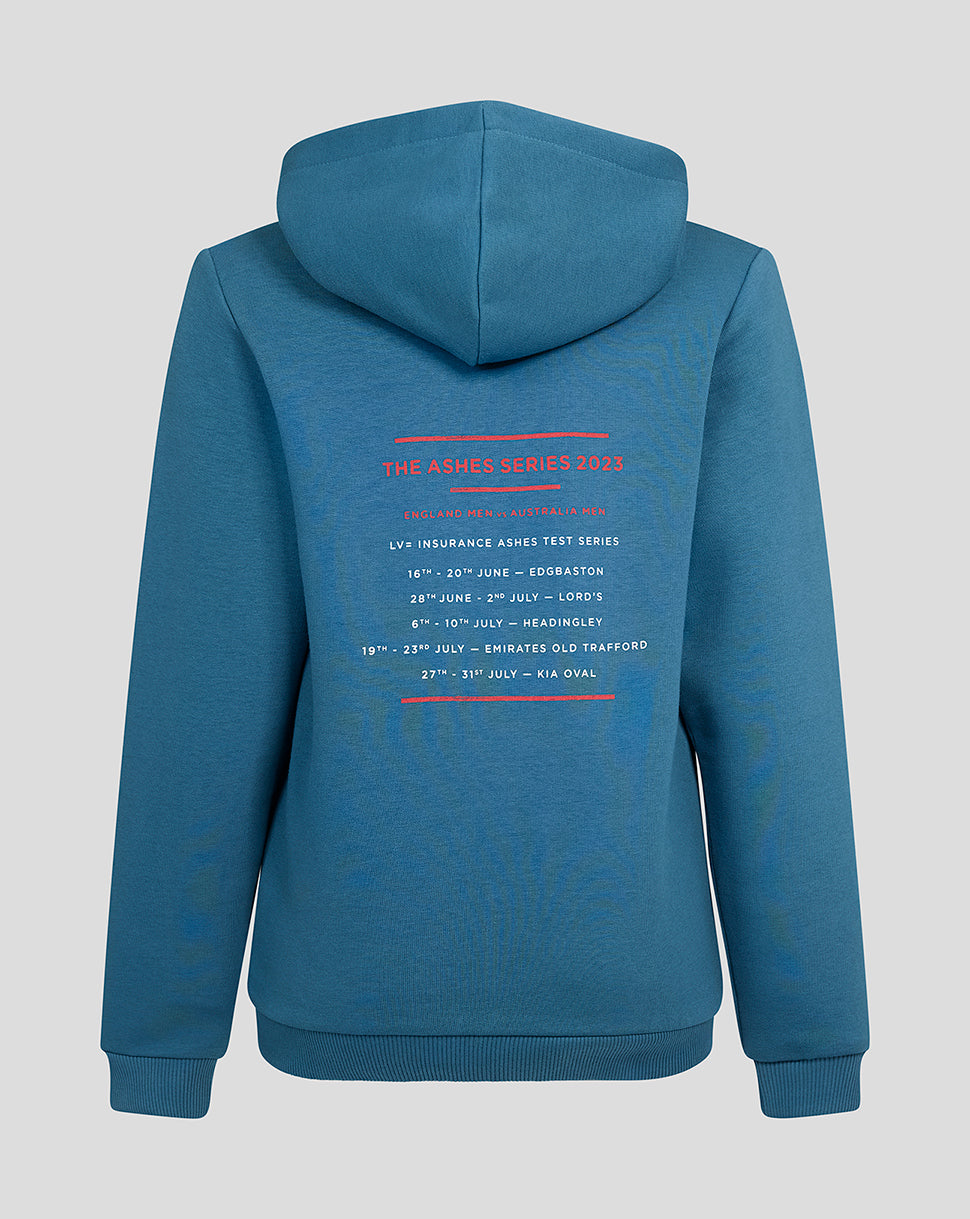 The Ashes Blue Junior Hoody - Men's Ashes