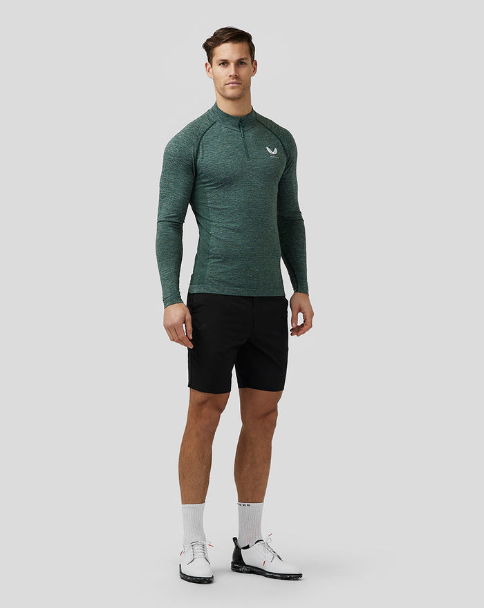 Men’S Golf Water-Resistant Shorts - Black