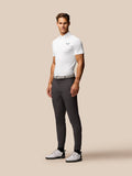 Golf Pinnacle Pique Stripe Polo - White