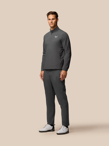 Golf Half Zip Top - Charcoal