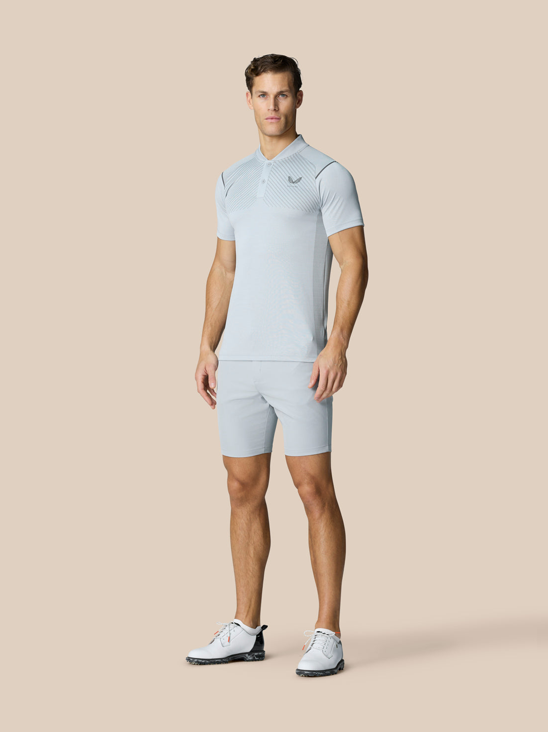 Pinnacle Golf Lvs Polo - Mid Grey
