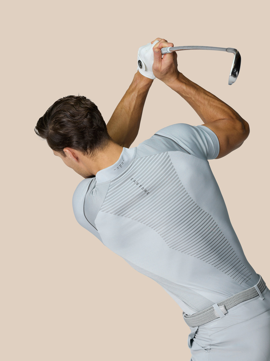 Pinnacle Golf Lvs Polo - Mid Grey