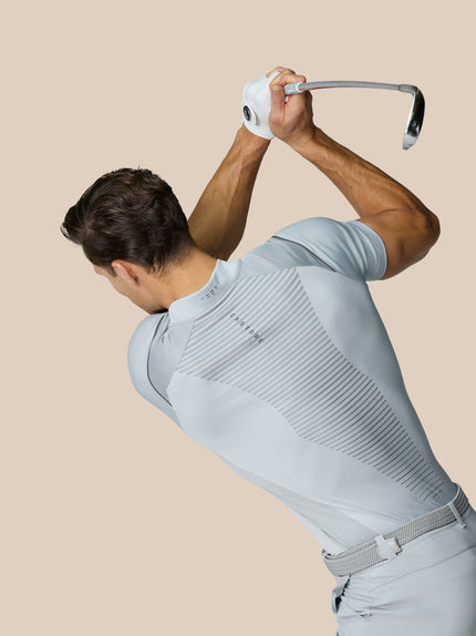 Pinnacle Golf Lvs Polo - Mid Grey
