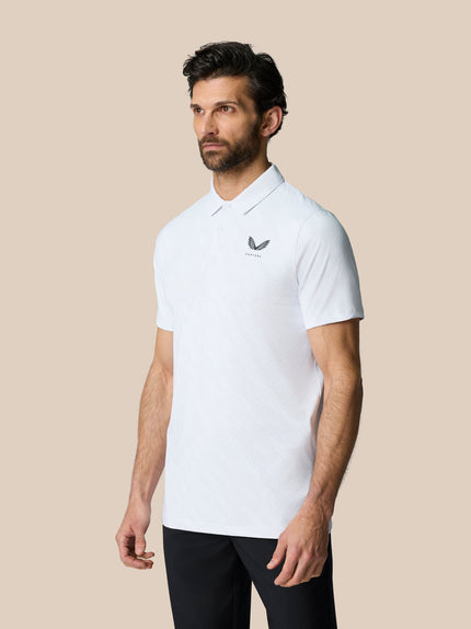 Club Graphic Polo - White