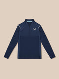Pinnacle Lvs 1/4 Zip Top - Navy