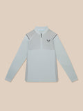 Pinnacle Lvs 1/4 Zip Top - Mid Grey