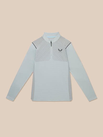 Pinnacle LVS 1/4 Zip Top - Mid Grey