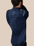 Pinnacle Lvs 1/4 Zip Top - Navy