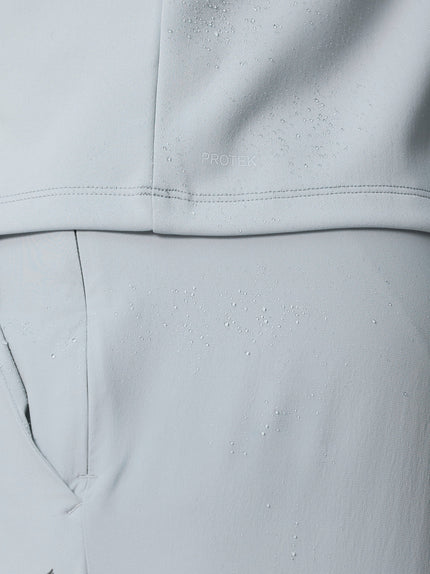 Men’s Golf Club Classic Half Zip Gilet - Mid Grey