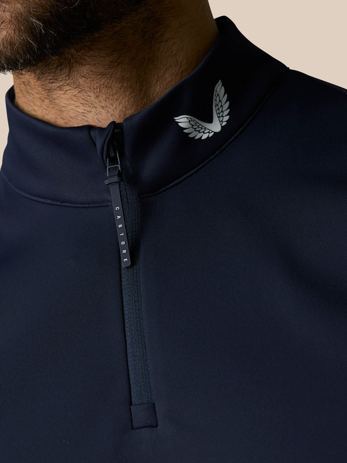 Club 1/2 Zip Gilet - Navy