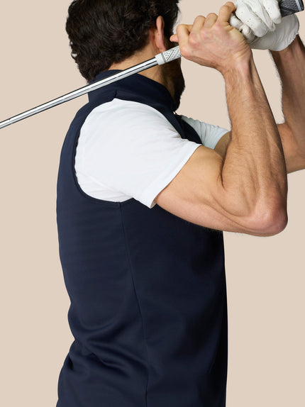 Club 1/2 Zip Gilet - Navy