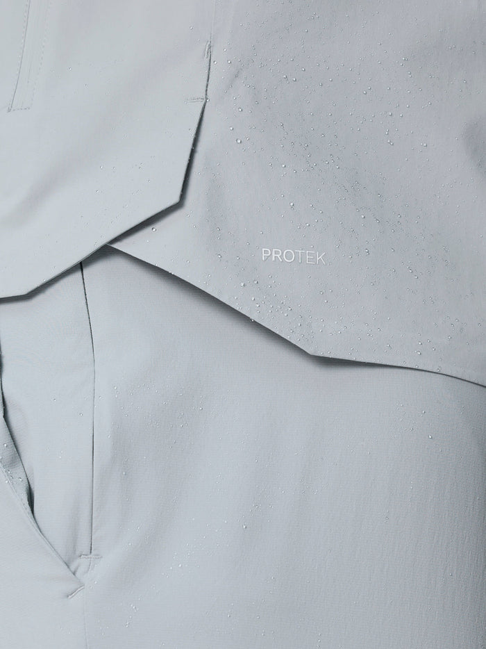 Golf Pinnacle Lvs Woven Jacket - Mid Grey