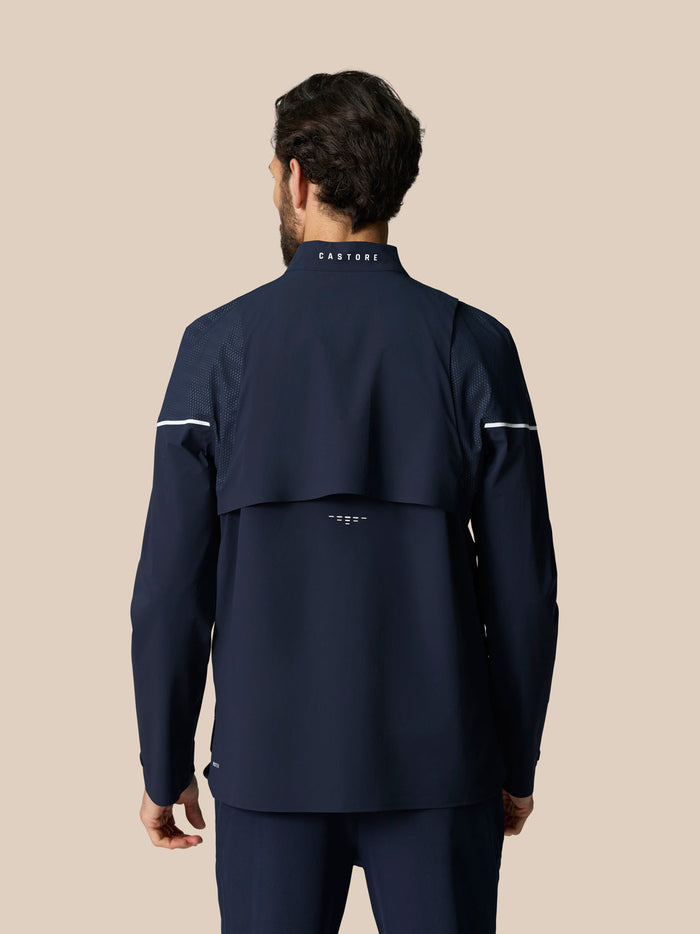 Golf Pinnacle Lvs Woven Jacket - Midnight Navy