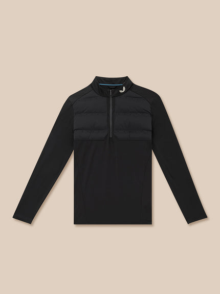 Golf Pinnacle Lvs Hybrid 1/2 Zip Top - Black/Alloy