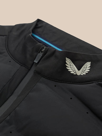 Golf Pinnacle Lvs Hybrid 1/2 Zip Top - Black/Alloy