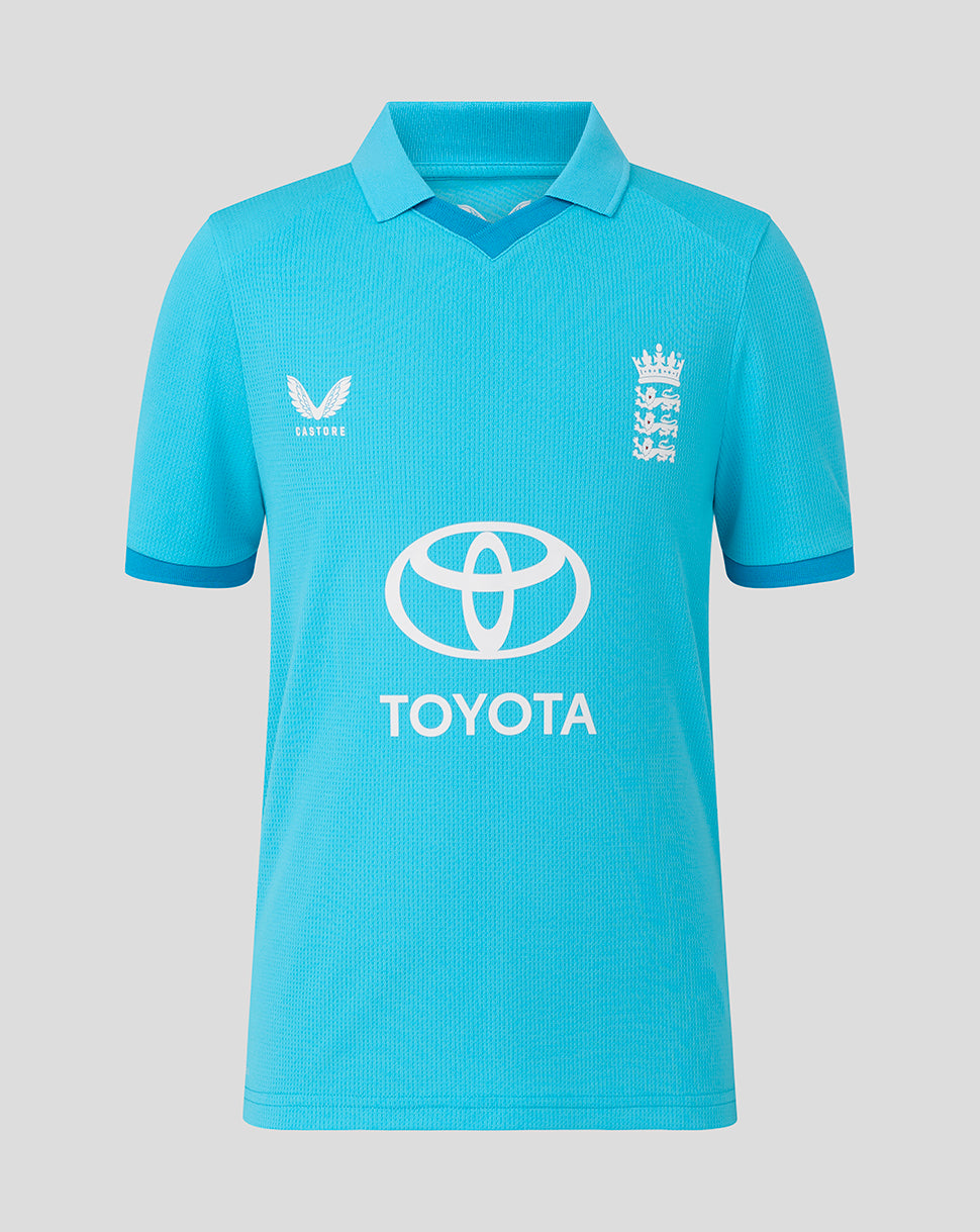 Junior 26/27 ODI Short Sleeve Shirt - Blue