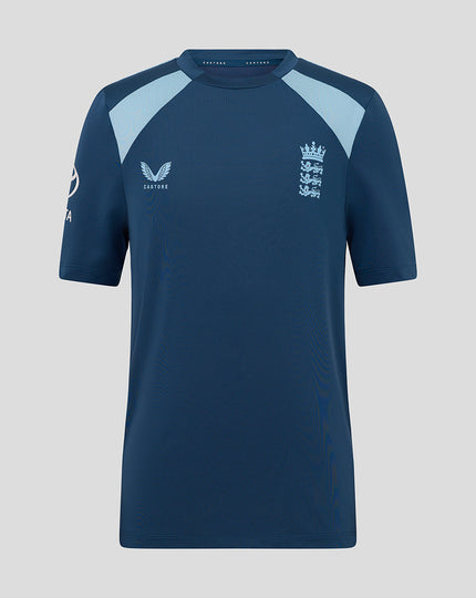 Junior 26/27 Training Short Sleeve T-Shirt - Blue