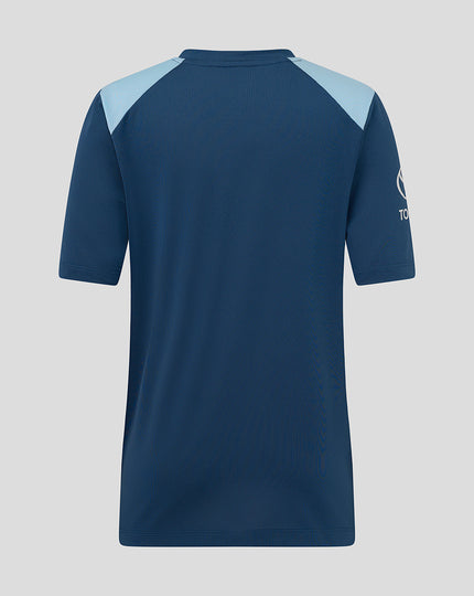 Junior 26/27 Training Short Sleeve T-Shirt - Blue