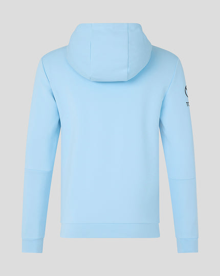 Mens 26/27 Travel Flex Full Zip Hoodie - Airy Blue
