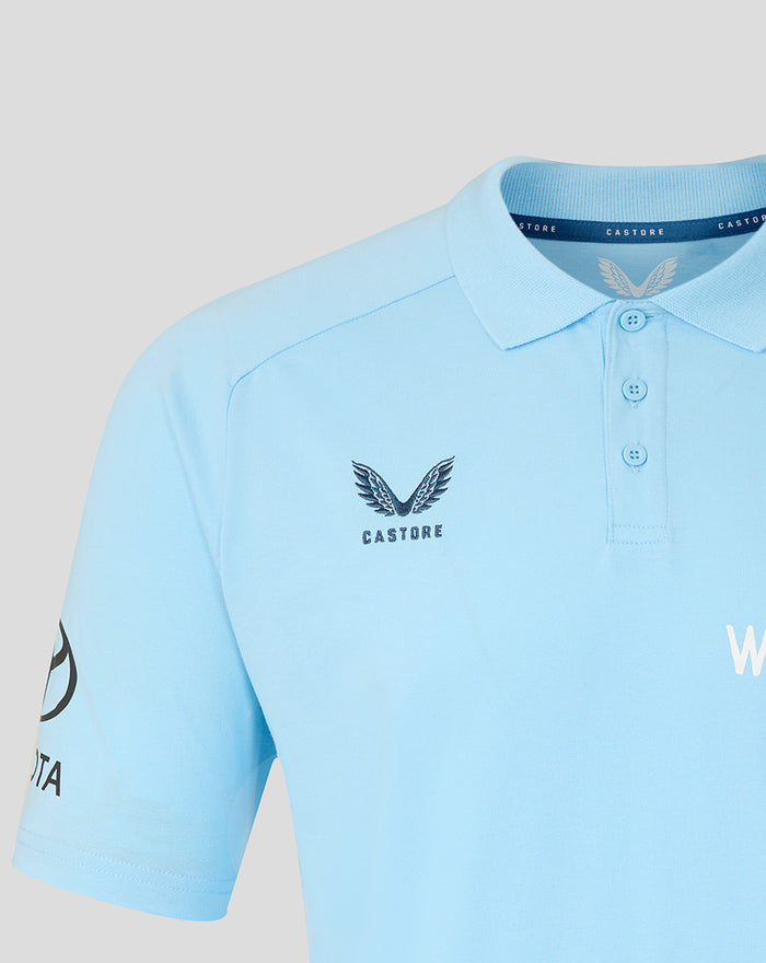 Mens 26/27 Travel Polo - Airy Blue