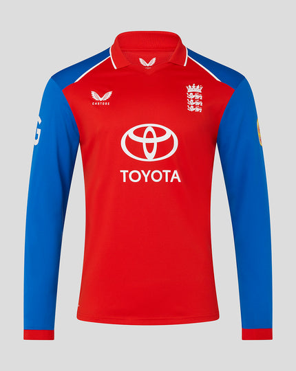 Mens 26/27 T20 Pro Long Sleeve Shirt - Red