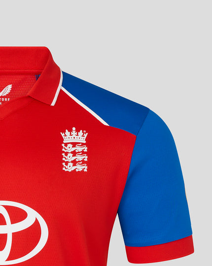 Mens 26/27 T20 Pro Short Sleeve Shirt - Red