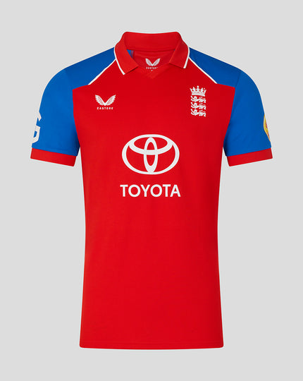 Mens 26/27 T20 Short Sleeve Shirt - Red