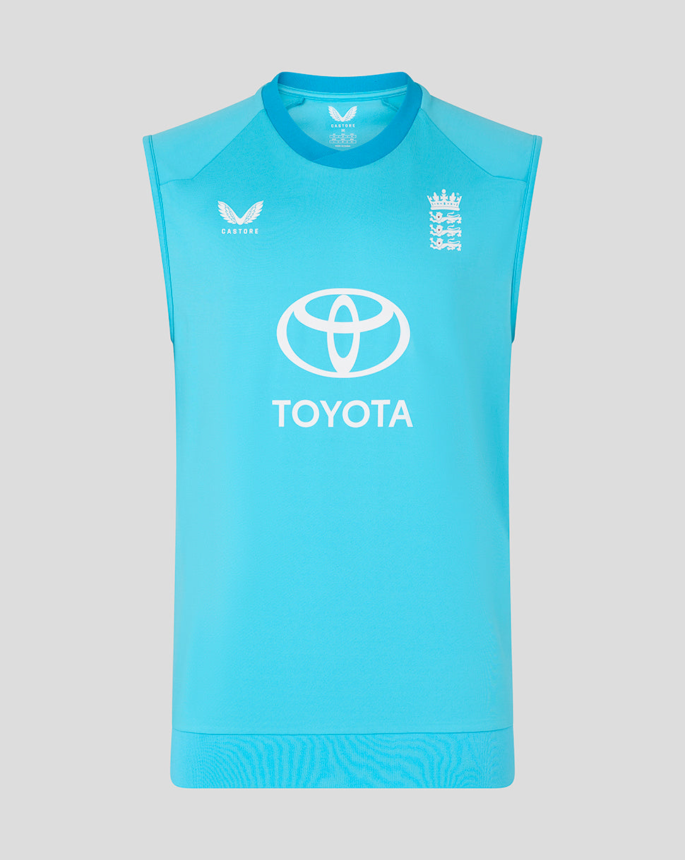 Mens 26/27 ODI Sleeveless Vest - Blue