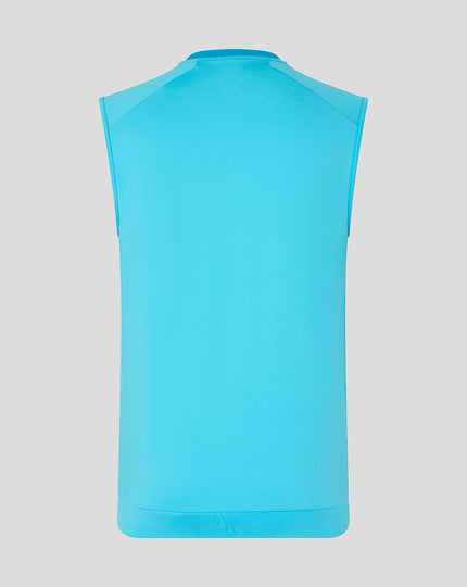 Mens 26/27 ODI Sleeveless Vest - Blue