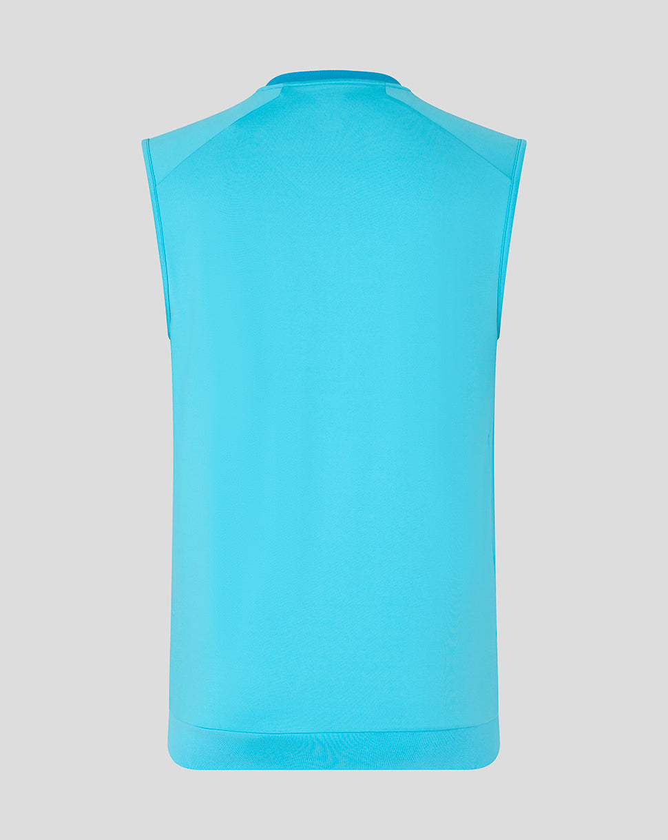 Mens 26/27 ODI Sleeveless Vest - Blue