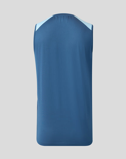 Mens 26/27 Training Sleeveless T-Shirt - Blue