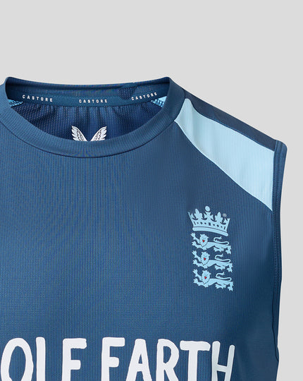 Mens 26/27 Training Sleeveless T-Shirt - Blue